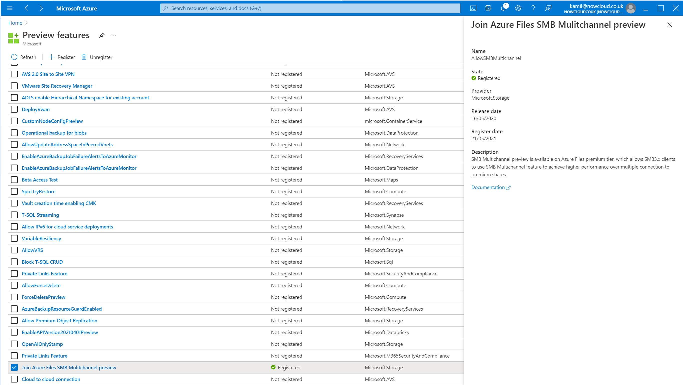 SMB Multichannel 